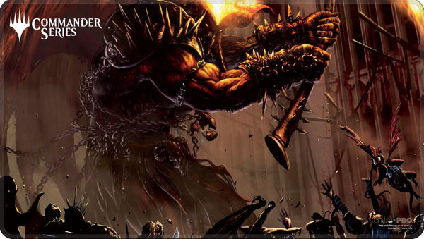UP Playmat MTG Commander Series Rakdos Stitched