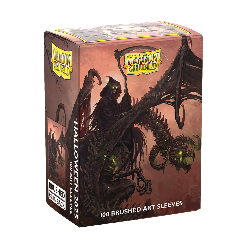 Dragon Shield Sleeves Brushed Art Halloween 2025 100ct (2025-10-03)