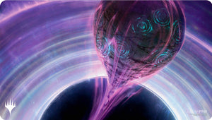 UP Playmat MTG Edge of Eternities Mythic Land Black