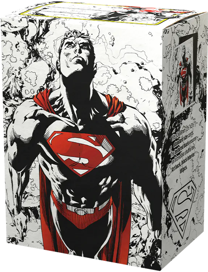 Dragon Shield Sleeves Superman Core Red/White 100ct