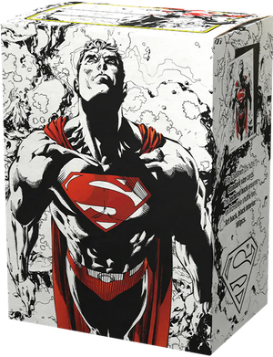 Dragon Shield Sleeves Superman Core Red/White 100ct