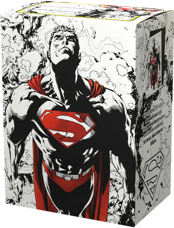 Dragon Shield Sleeves Superman Core Red/White 100ct