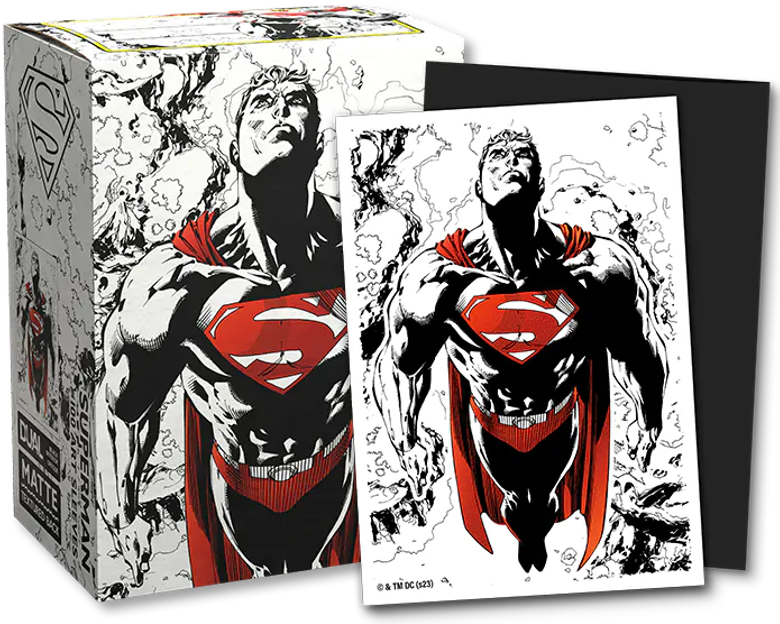 Dragon Shield Sleeves Superman Core Red/White 100ct