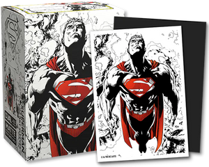 Dragon Shield Sleeves Superman Core Red/White 100ct