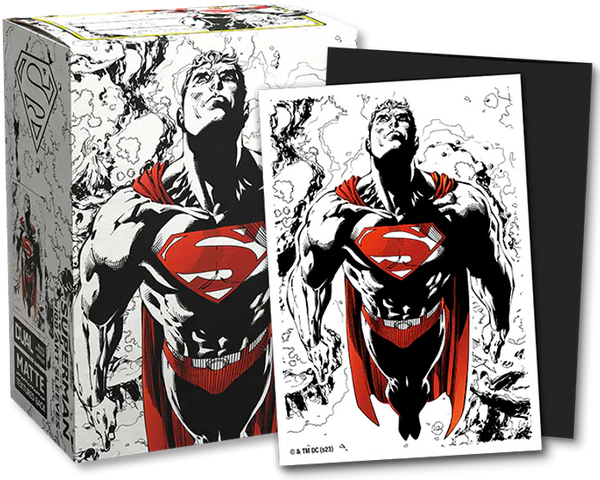 Dragon Shield Sleeves Superman Core Red/White 100ct