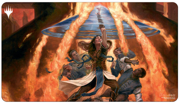 UP PLAYMAT MTG COMMANDER MASTERS BLUE