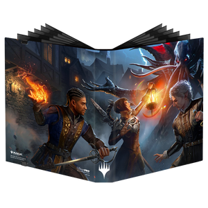 UP BINDER PRO 9PKT MTG BATTLE FOR BALDURS GATE