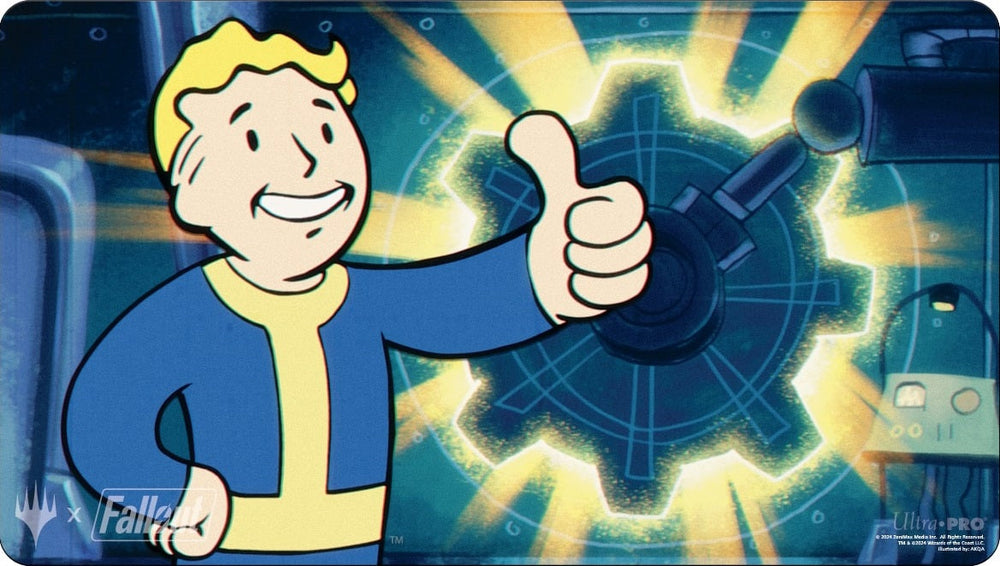UP PLAYMAT MTG FALLOUT V1