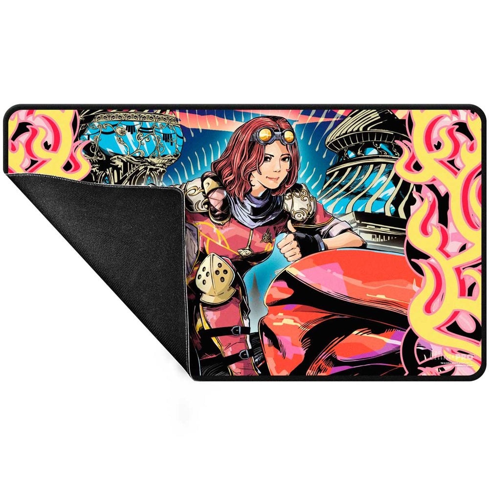 UP Playmat MTG 2025 Multiplanar Set Black Stitched Variant Art PW