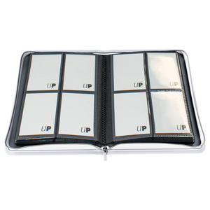 UP ZIP BINDER PRO VIVID 4PKT WHITE