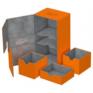 UG TWIN FLIP N TRAY DECK CASE XENOSKIN ORANGE 200+