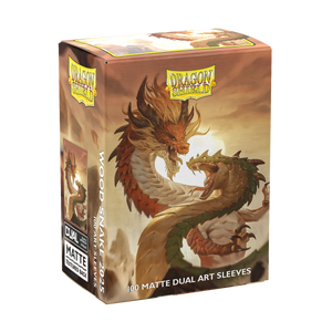 Dragon Shield Sleeves Dual Matte Wood Snake 2025 100ct