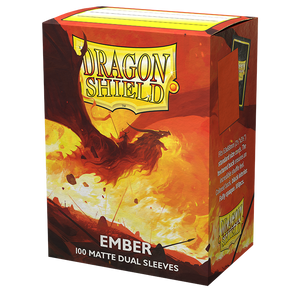 Dragon Shield Sleeves Dual Matte Ember 100ct