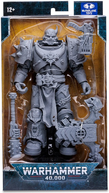 Warhammer 40k Chaos Space Marine Mcfarlane Toy (Unpainted)