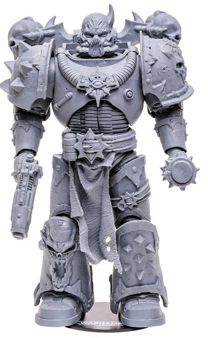 Warhammer 40k Chaos Space Marine Mcfarlane Toy (Unpainted)