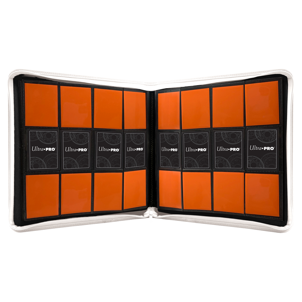 UP ZIP BINDER PRO 12PKT WHITE