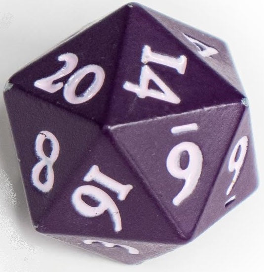 UP Dice Heavy Metal Vivid Midnight Plum (2ct)