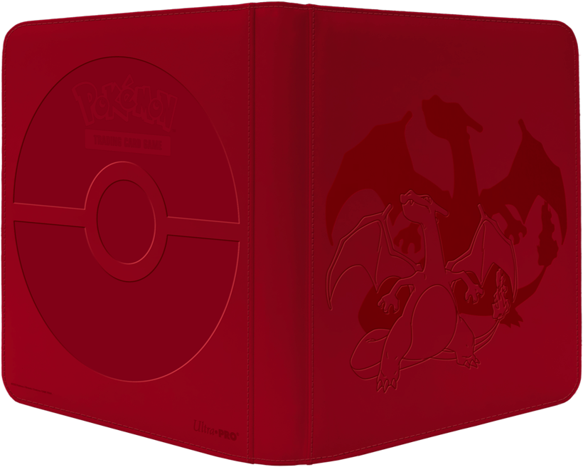 UP ZIP PRO BINDER 12PKT ELITE POKEMON CHARIZARD
