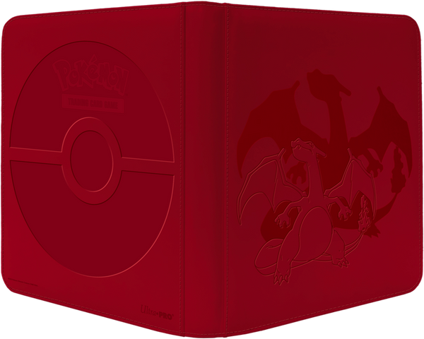 UP ZIP PRO BINDER 12PKT ELITE POKEMON CHARIZARD
