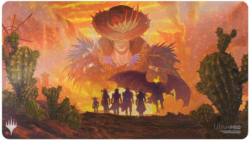 UP Playmat MTG Outlaws of Thunder Junction Holofoil