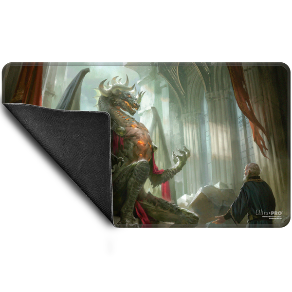 UP Playmat MTG Commander Series Three Color Shard Korvold Stitched