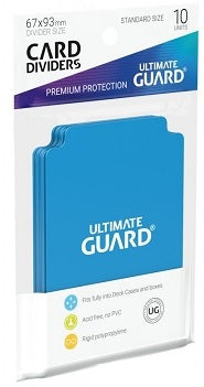 UG CARD DIVIDERS LIGHT BLUE