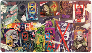 UP PLAYMAT MTG MARCH OF THE MACHINE HOLOFOIL