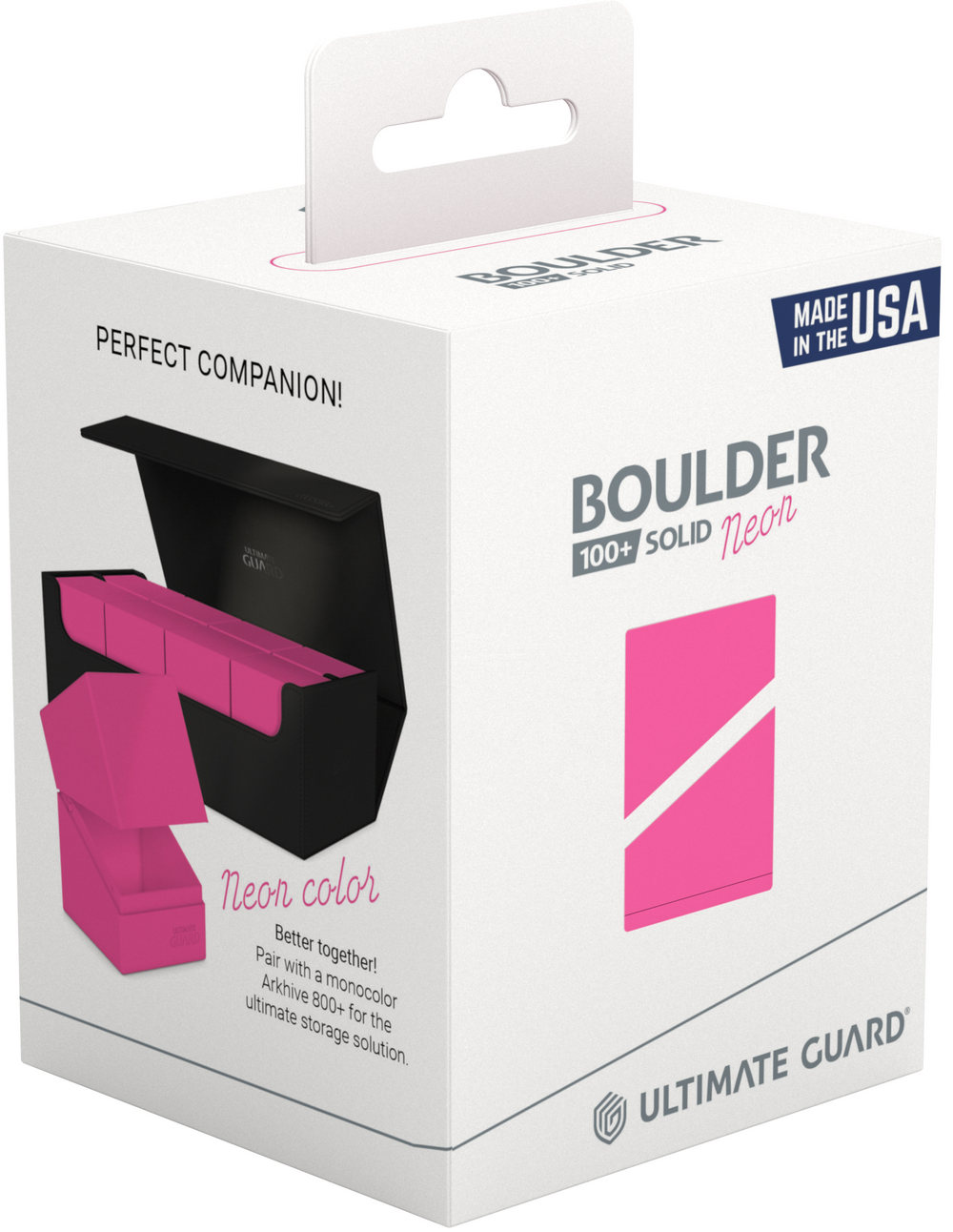 UG Deck Case Boulder 100+ Neon Pink