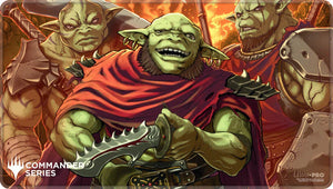 Up Playmat MTG Commander Series Krenko Stitched
