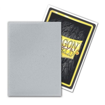 Dragon Shield Sleeves Matte Silver Non-Glare 100ct