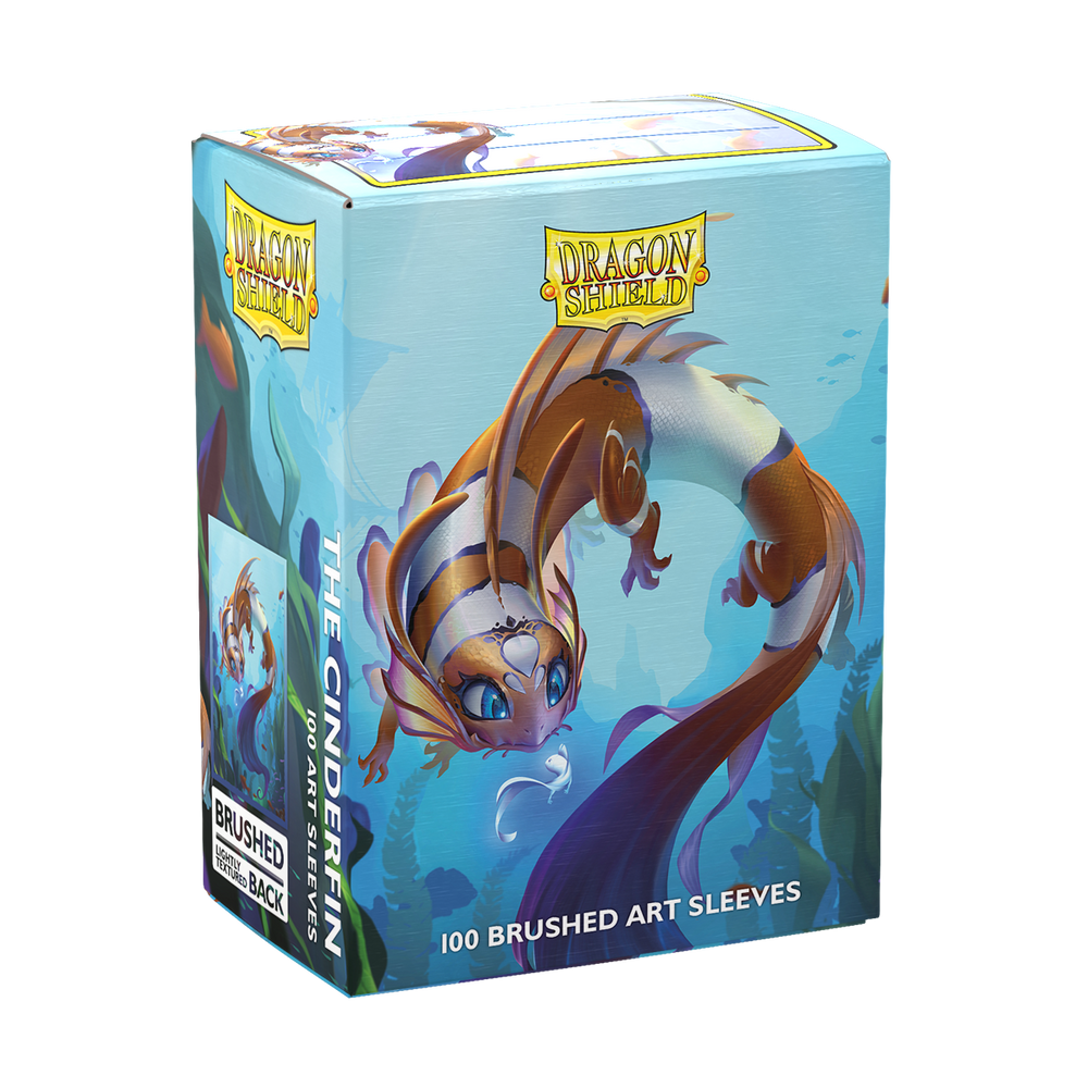 Dragon Shield Sleeves Brushed Art the Cinderfin 100ct