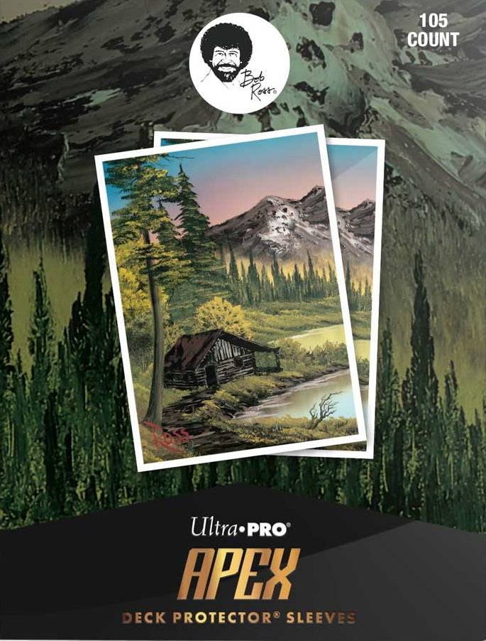 UP D-Pro Apex Bob Ross Mountain Retreat Sleeves 105ct