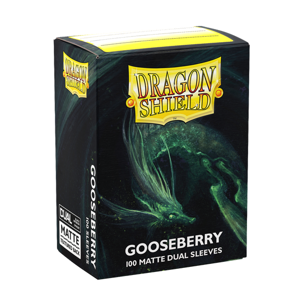 Dragon Shield Sleeves Dual Matte Pastels Gooseberry 100ct