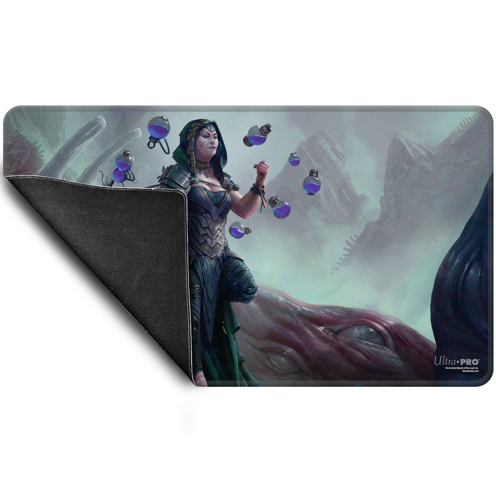 UP Playmat MTG Commander Series Three Color Shard Kess Stitched