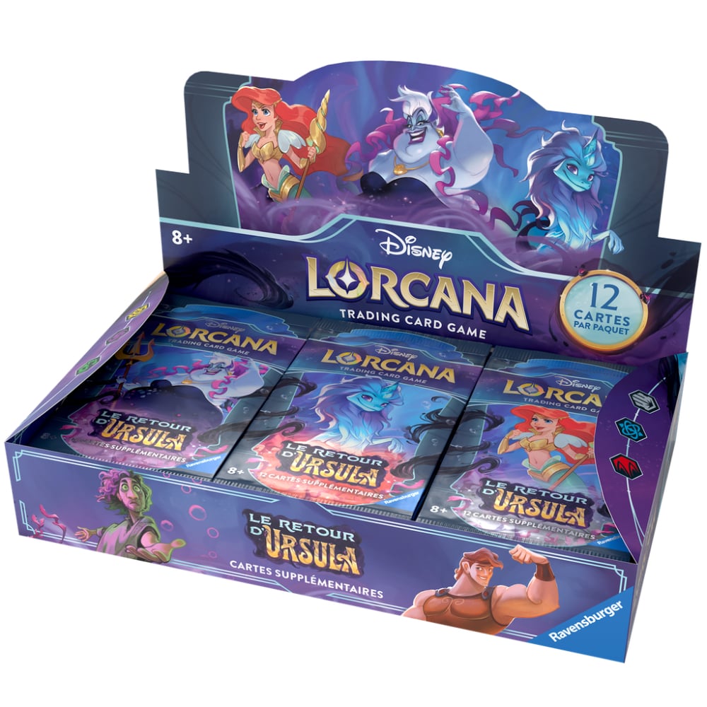 Disney Lorcana Le Retour d'Ursula Booster Box (FR)