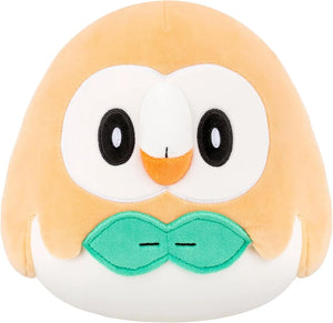 Pokemon Squishmallow 8'' Rowlet and Sprigatito