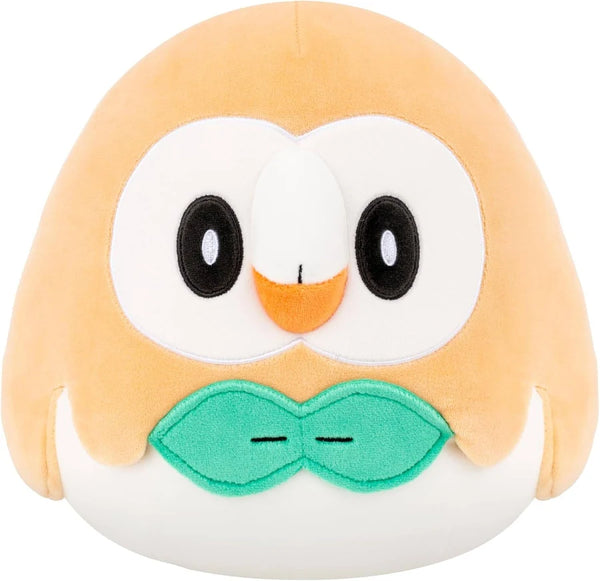 Pokemon Squishmallow 8'' Rowlet and Sprigatito