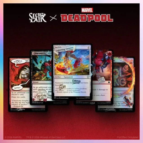 Secret Lair Marvel - I Fixed It (You're Welcome) Traditional Foil Edition