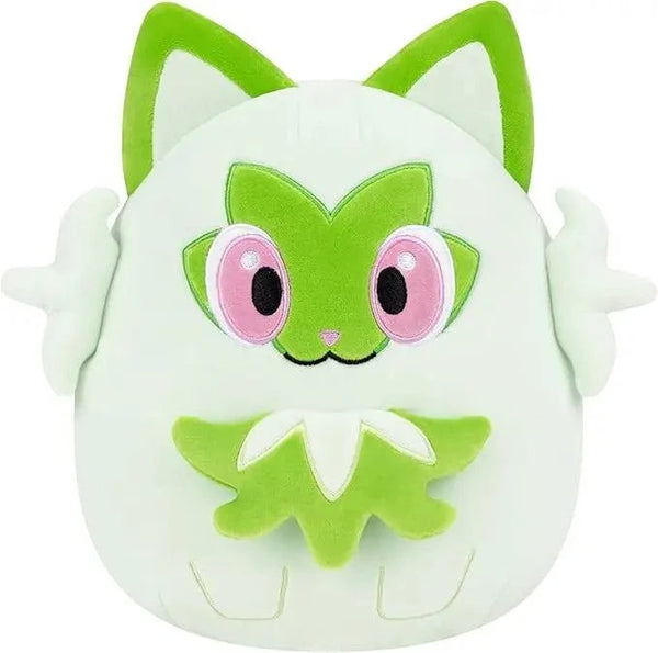 Pokemon Squishmallow 8'' Rowlet and Sprigatito