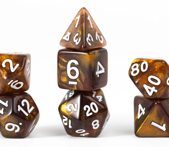 Sirius Dice - Gaming Treasure Unearthed Topaz