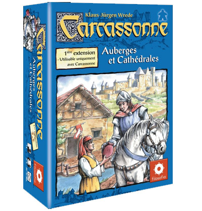 Carcassonne le jeu auberges et cathédrales